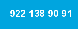 922 138 90 91